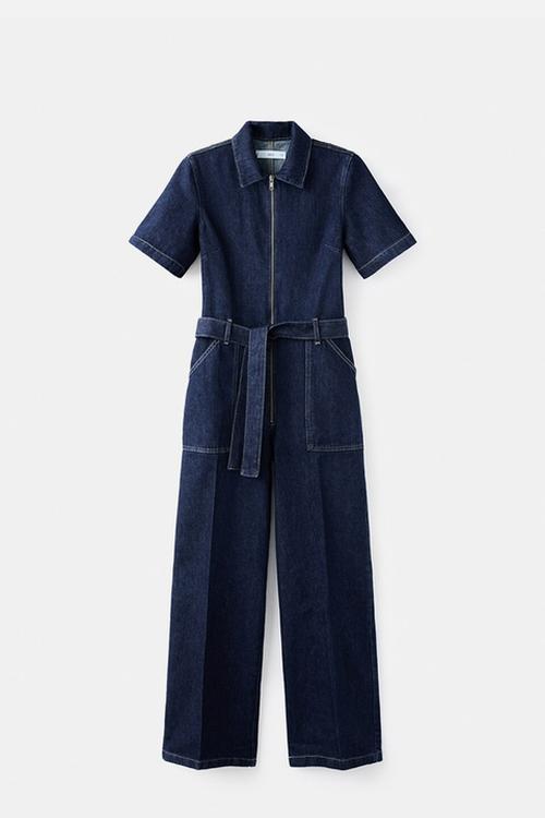 Jumpsuit norma  -  open blue