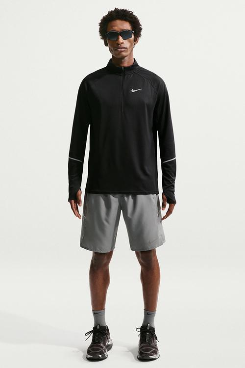 Miler  Dri-FIT 1/2-Zip Running Top - Black
