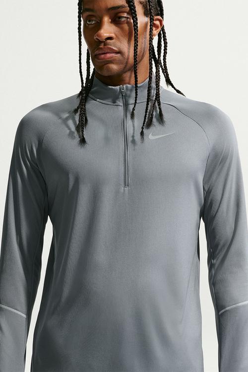 Miler  Dri-FIT 1/2-zip Running Top - Grey