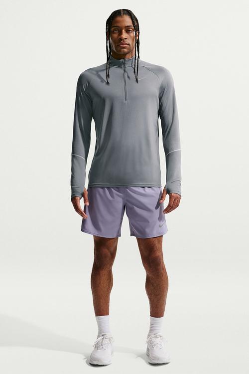 Miler  Dri-FIT 1/2-zip Running Top - Grey