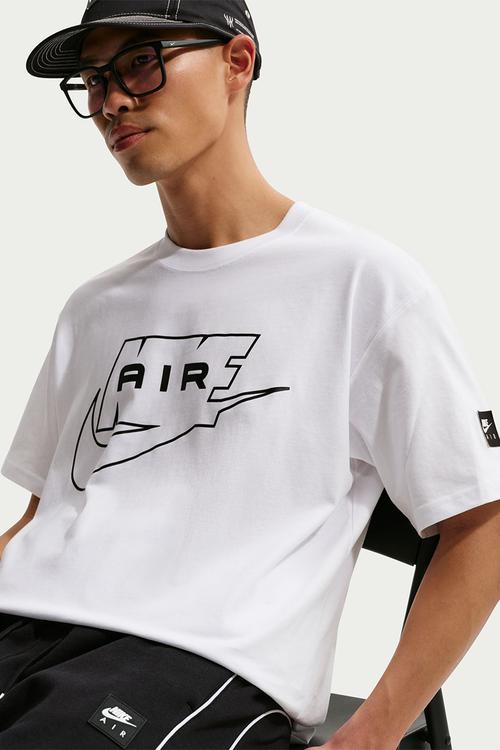 NSW  AIR  Loose  Tee - White