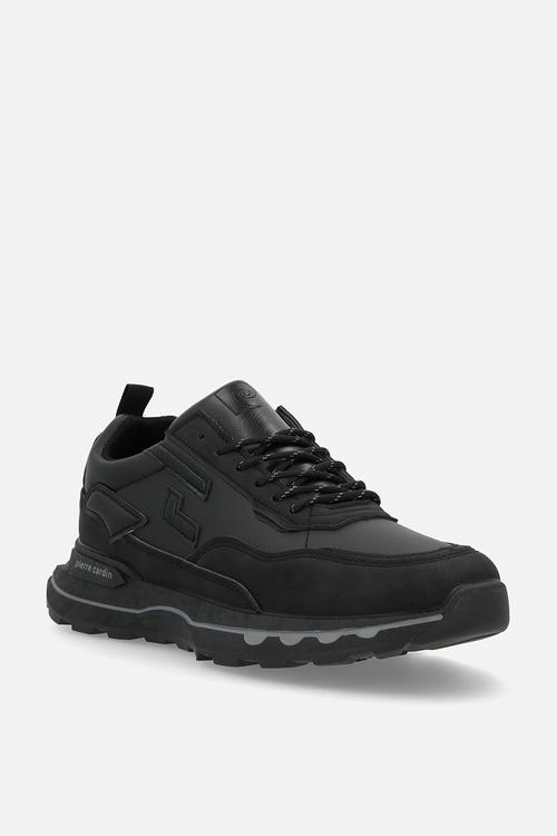 Eithan Casual Lace Up - Black Mono