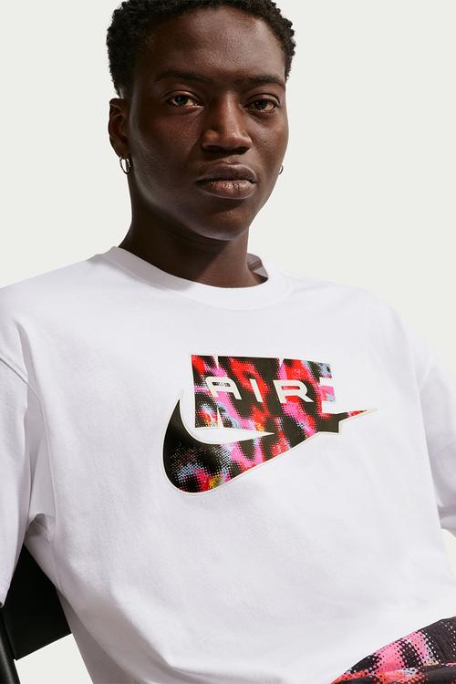 NSW AIR Loose AOP Tee - White