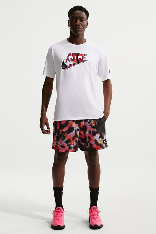 NSW AIR Loose AOP Tee - White