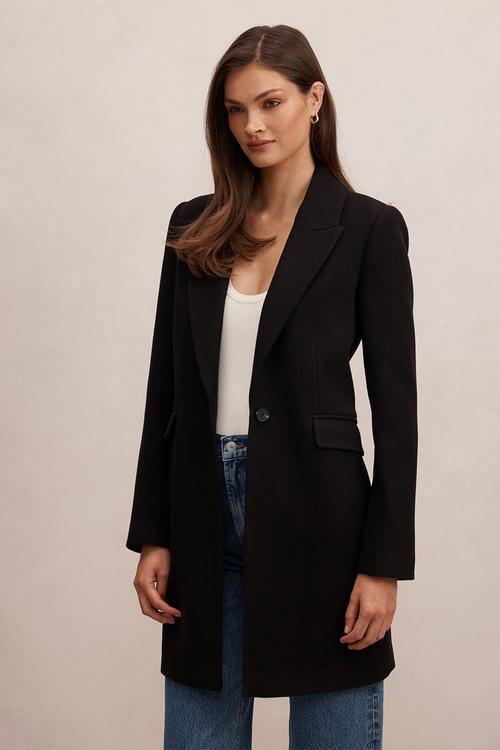 Brianna coatigan in black
