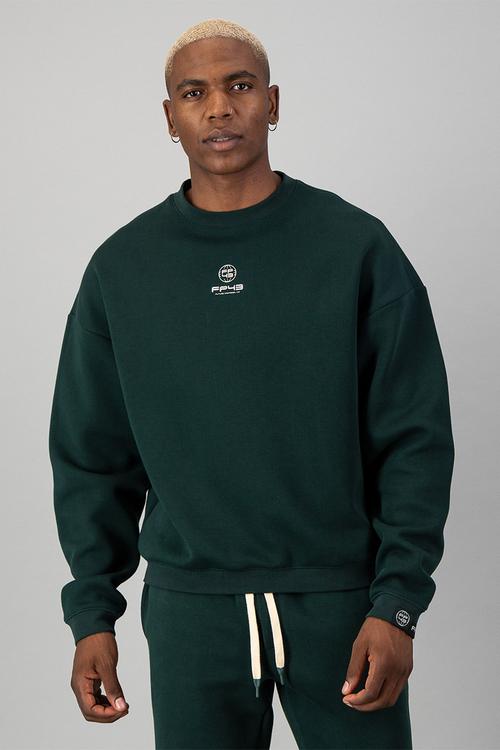 L1F3 Sweat  - Dark Green