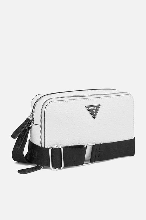 Ahb Viviette Mini Dbl Zip Crossbdy - White