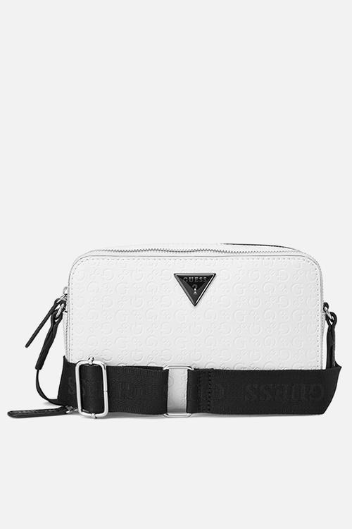 Ahb Viviette Mini Dbl Zip Crossbdy - White