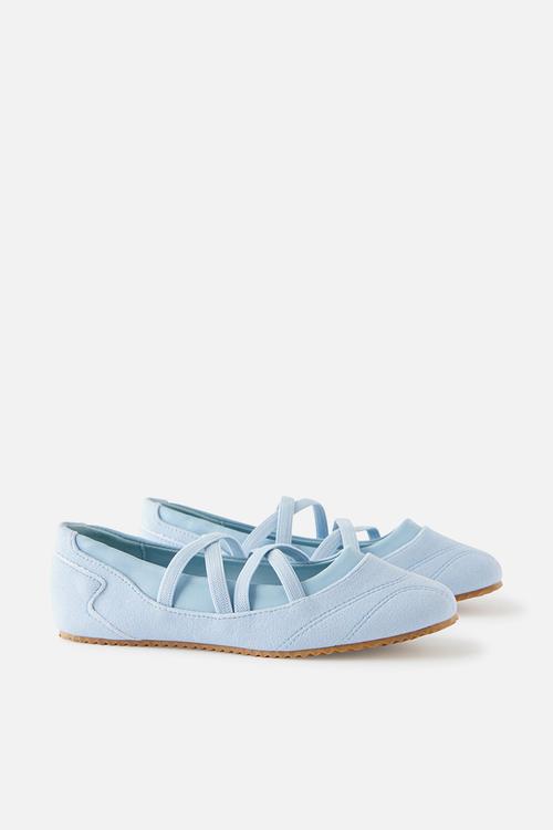 Olivia Ballet Flat -Ice Blue
