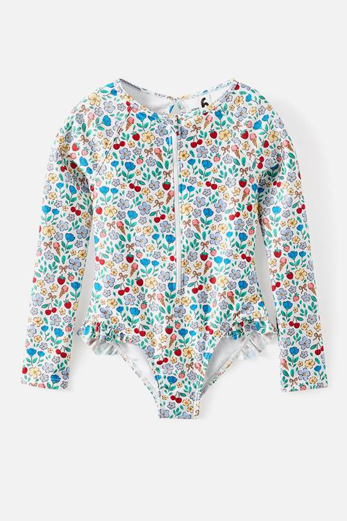 Lydia Low One Piece - Vanilla/Ditsy Daisy