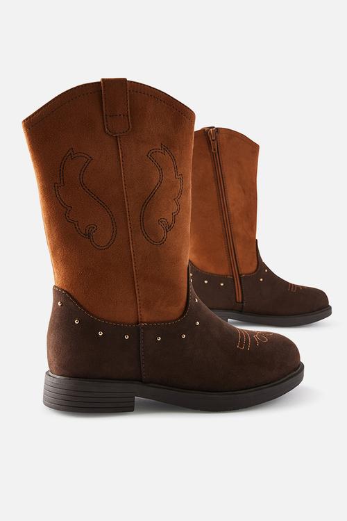 Boho Western Boot -Rocky Road