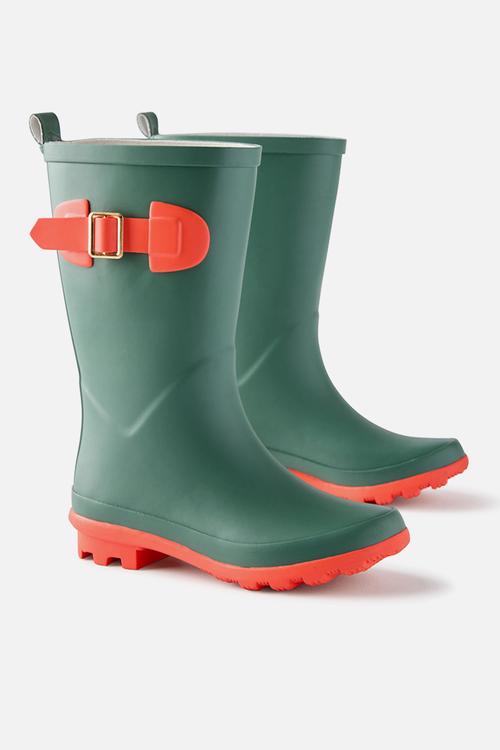 Kids Tall Rainboot - khaki green