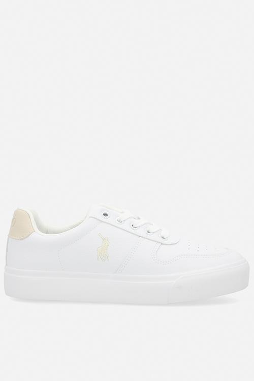 Action leather sneaker - white