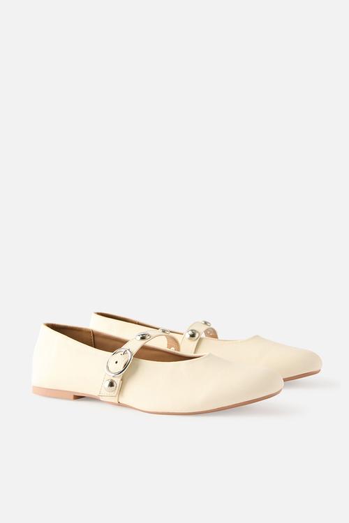Katia Mary Jane Ballet  - white hardware