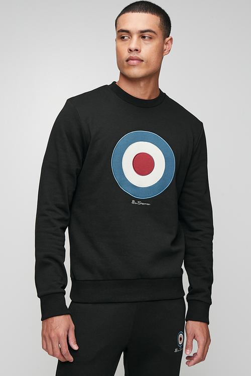 Target Crew Sweater - Black