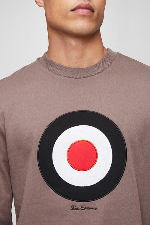 Target Crew Sweater - Cocoa Powder