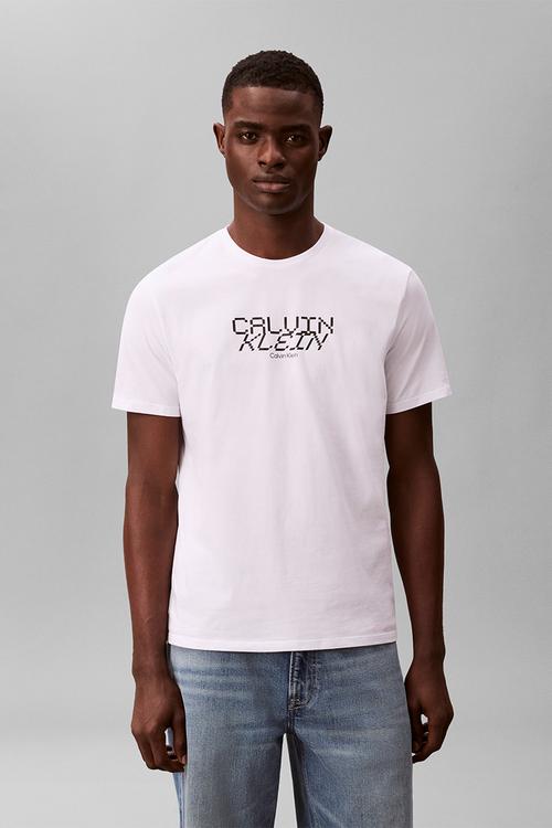 Ss 30S Whsl Sp Calvin Futura Graphic Tee - Brilliant White