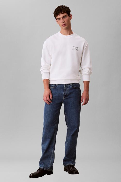 Ls Eu 350Terry Graphic Cn Swtshrt - Bright White