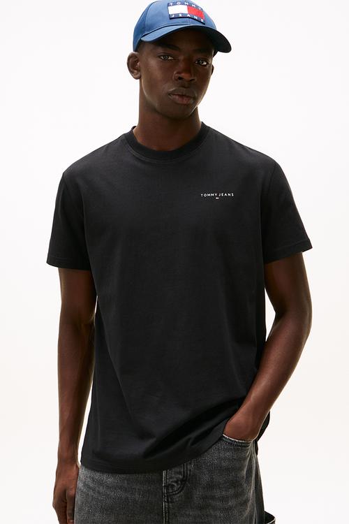 Tjm Slim Linear Ss Tee 2Pck Ext - Ecru / Black