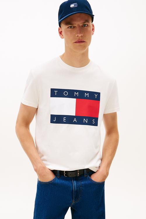 Tjm Reg Big Flag Ss Tee Ext - Ancient White