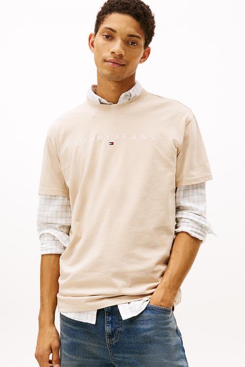 Tjm Reg Linear Logo Tee Ext - Gulf Sand