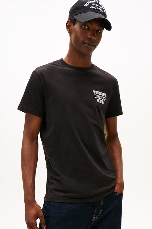 Boxy fit washed t-shirt - black/paris - 1299193002
