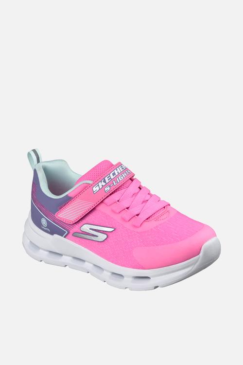 Glide-step lights - pink synthetic/multi trim