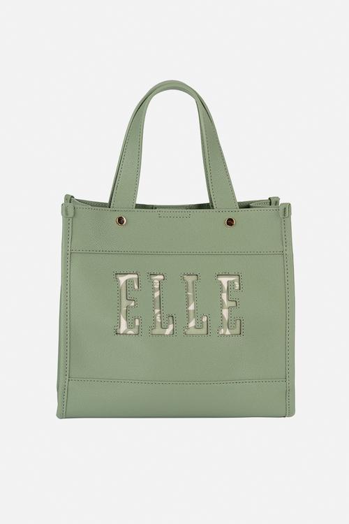 Cut Out Small Shopper - Green