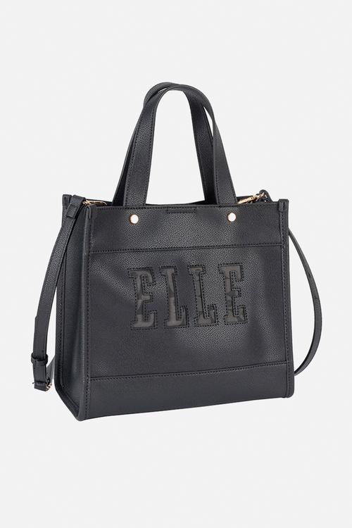 Cut Out Small Shopper - Black
