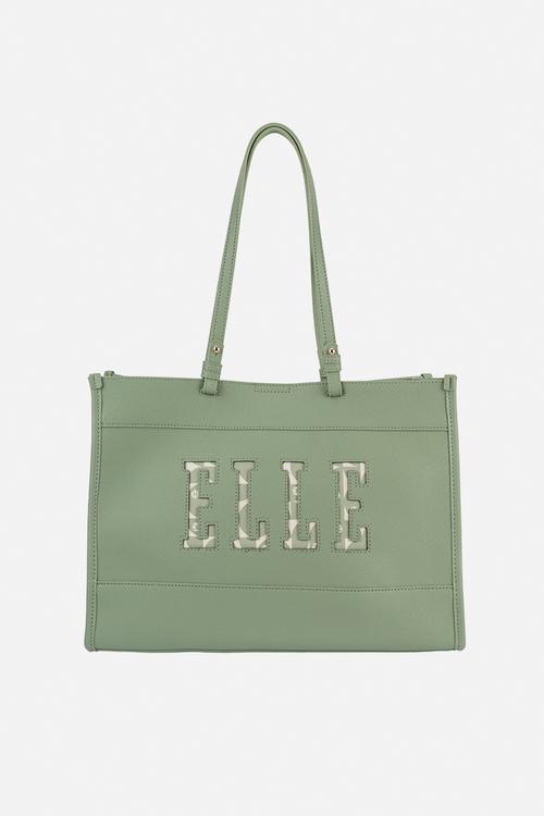 Cut Out Tote - Green