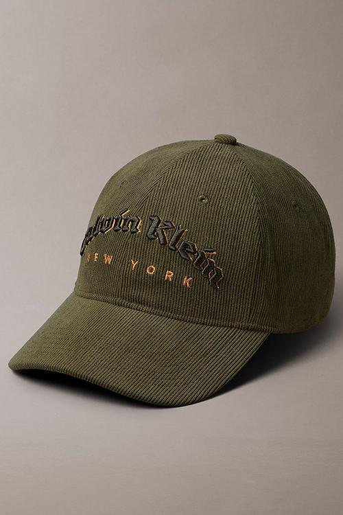 Corduroy Graphic Baseball Cap - Medieval Forest
