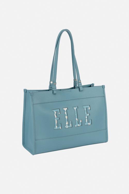 Cut Out Tote - Blue