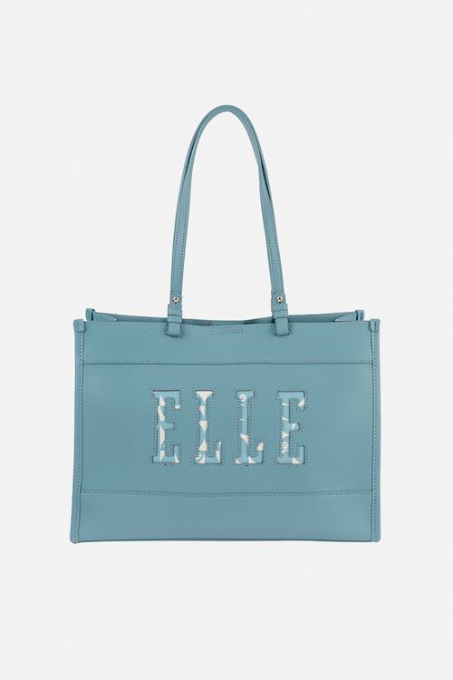 Cut Out Tote - Blue