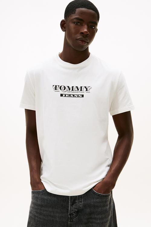 Tjm Reg Bills Font Ss Tee Ext - Ecru