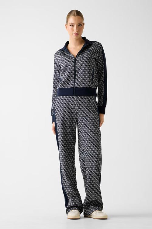 Maya 4G Fullzip Sweatshirt - 4G Jacquard Moon