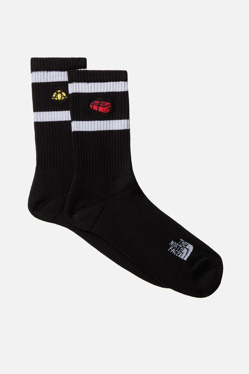 Everyday Crew Tnf Icons Sock -2P - Tnf Black