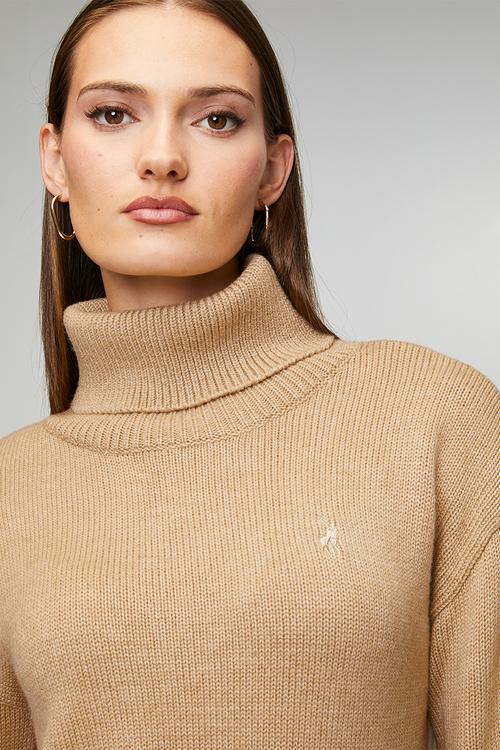 Wmn May Ls Relaxed Jersey - Oatmeal