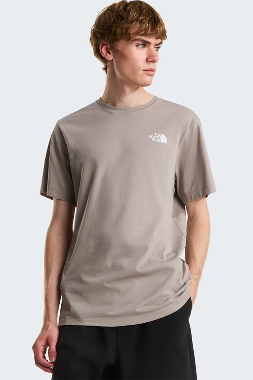 M Evolution Box Nse Regular Short Sleeve Tee - Stone Slab