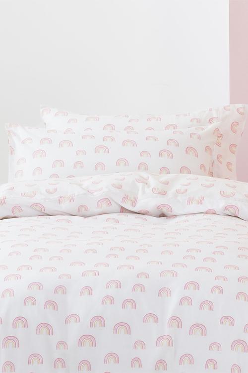 Rainbow Magic Duvet Cover Set - Pink