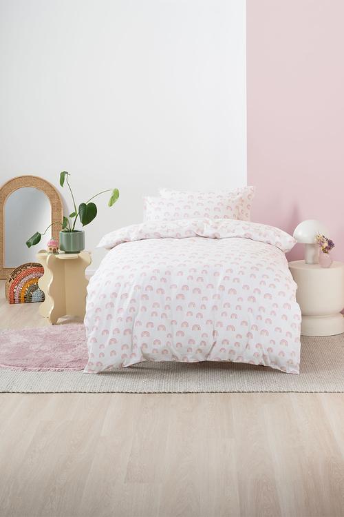 Rainbow Magic Duvet Cover Set - Pink