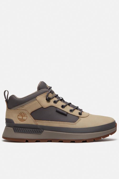 Field Trekker Low Lace Up Sneaker - Light Beige Nubuck
