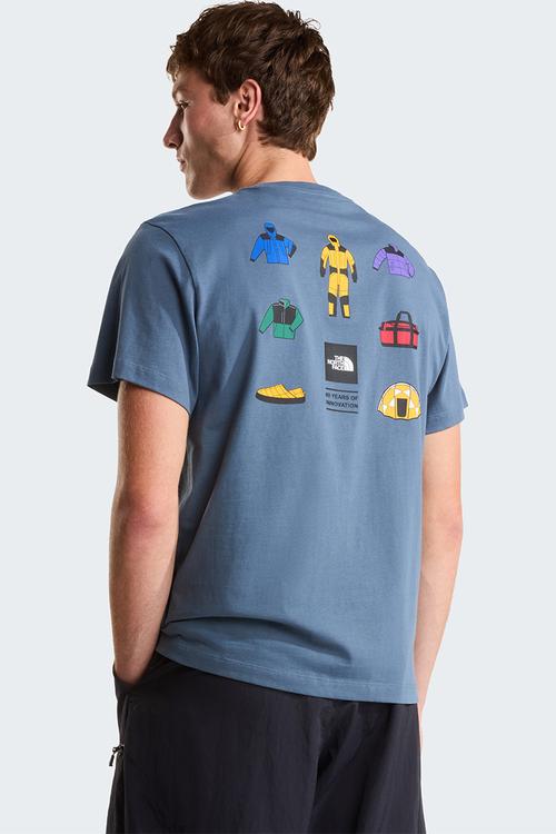  Icon Celebration Regular Short Sleeve Tee-Graphic - Granite Grey