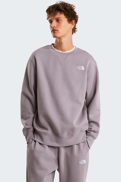 Essential Relaxed Crewneck Sweatshirt - Transcendent Grey