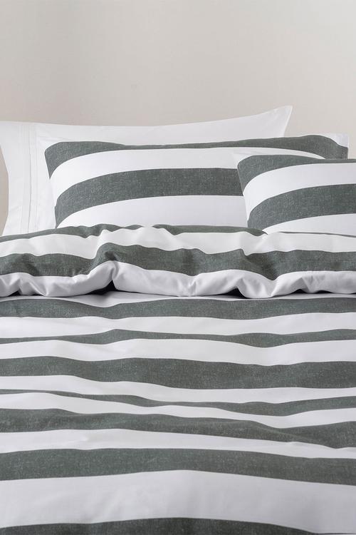 Sydney Duvet Cover Set - Carbon 
