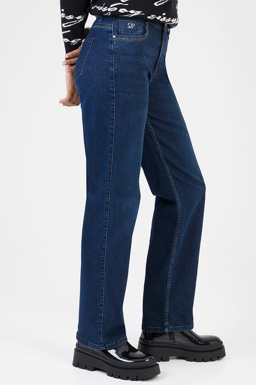 Amelie Straight Leg Jeans - Dark Vintage