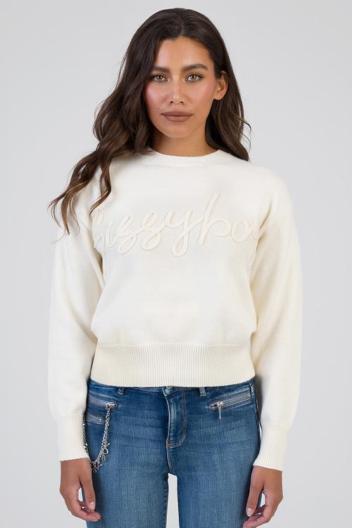 Forever Young Knit Sweater - Cream