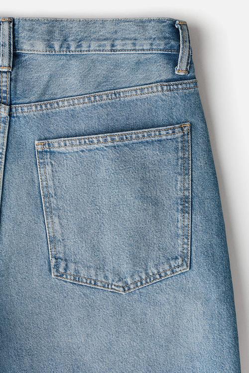 Super baggy denim shorts - light denim blue