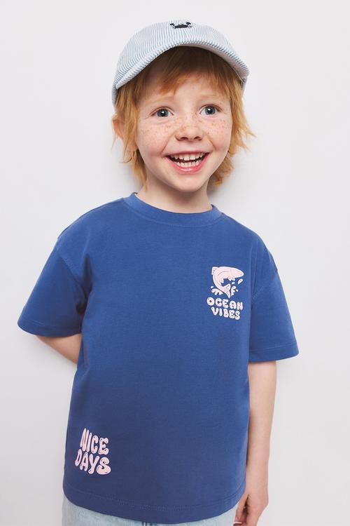 T-Shirt M2NICE - Medium Blue