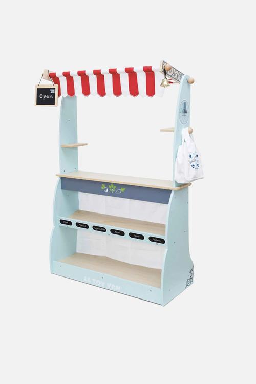 Wooden Shop & Cafe Market Stand - multi