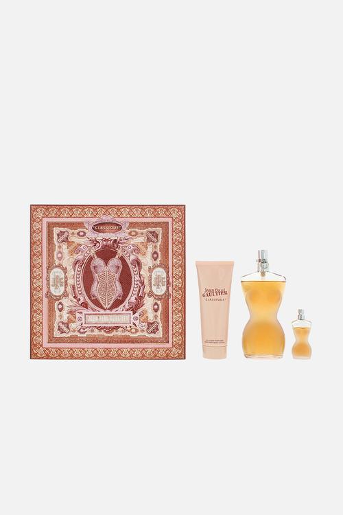 Jean Paul Gaultier Classique 3 Piece Gift Set: Edt - 100ml (Parallel Import)
